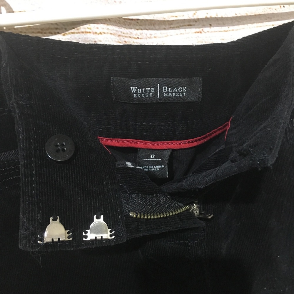 123 White House Black market button skirt black - Picture 3 of 3